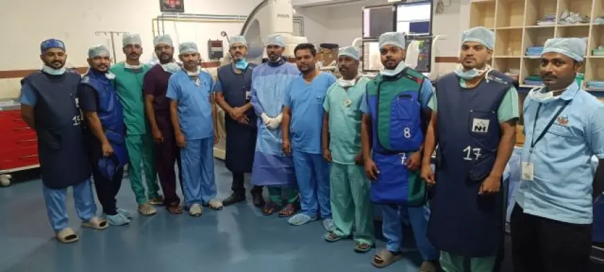 SS Narayana Health Super Specialty Centre Performs Central Karnataka's First Orbital Atherectomy