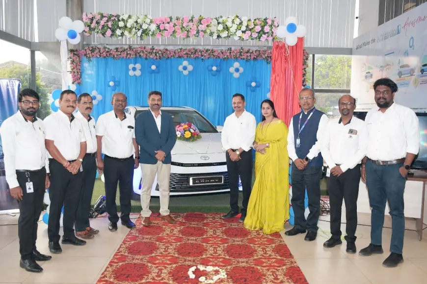 Shodha Toyota Rolls Out New Camry in Hubballi