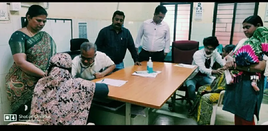 250 Screened at TB Detection Camp in Kundagol Taluk Hospital