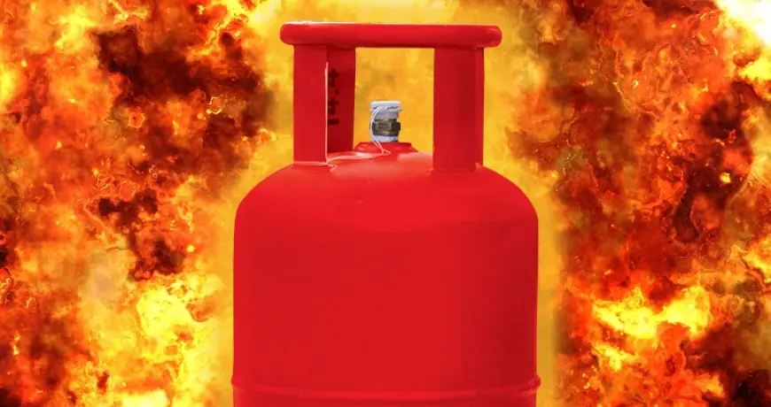 Three Injured in Cylinder Leak Fire in Hubballi